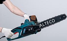 Использование электропилы Alteco ECS 2200-45