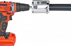 Использование устройства для снятия оксидного слоя с полиэтиленовых труб Gas Fusion УСО-140 Использование устройства для снятия оксидного слоя с полиэтиленовых труб Gas Fusion УСО-140