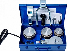 Комплектация паяльника для полипропиленовых труб Rotorica Rocket Welder 110 Blue серия Top Комплектация паяльника для полипропиленовых труб Rotorica Rocket Welder 110 Blue серия Top