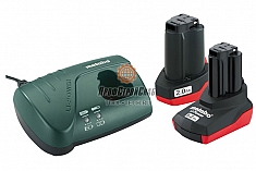 Набор аккумуляторов Metabo Basic-Set 10,8 Вольт