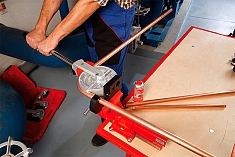Применение ручных трубогибов Rothenberger Robend H+W Plus 19 мм (3/4")